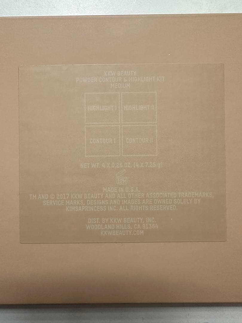 KKW BEAUTY コントゥアパレット