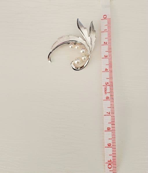 MIKIMOTO ミキモト　真珠　パール　ブローチ 5珠