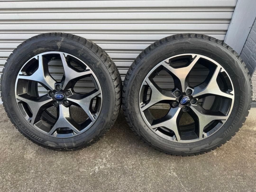 フォレスター純正18インチホイールセット　スタッドレス
