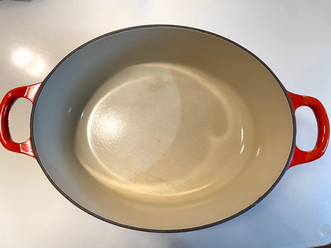 LE CREUSET オーバル鍋 27cm 赤