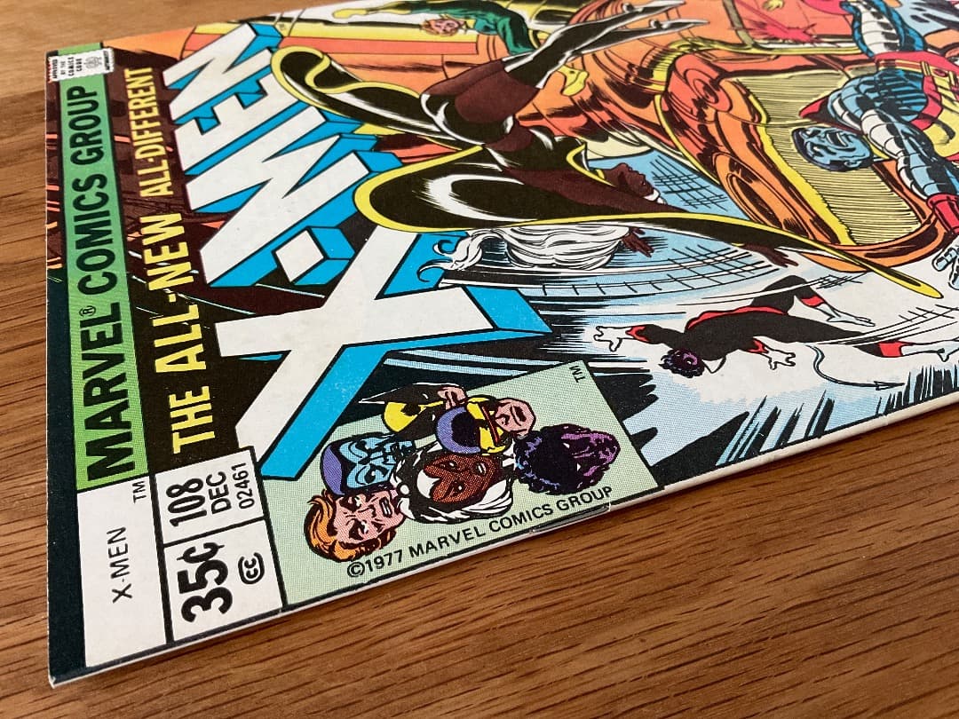 X-men #108 John Byrneアート アメコミリーフ