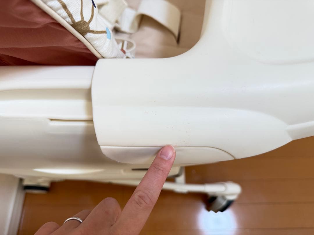 combi コンビ ハイローチェア ネムリス 手動スイング リクライニング