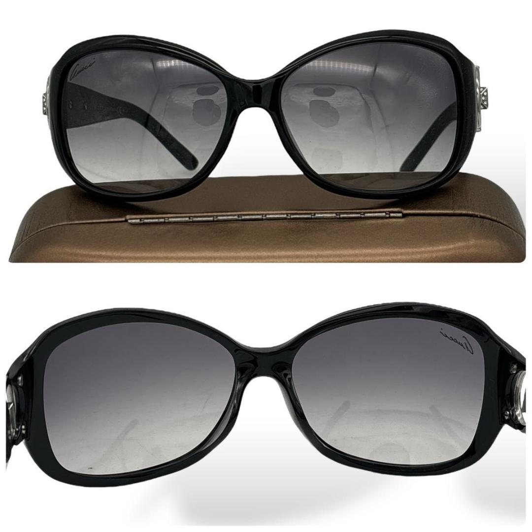小物 GUCCI sunglasses vintage GG BLACK unisex