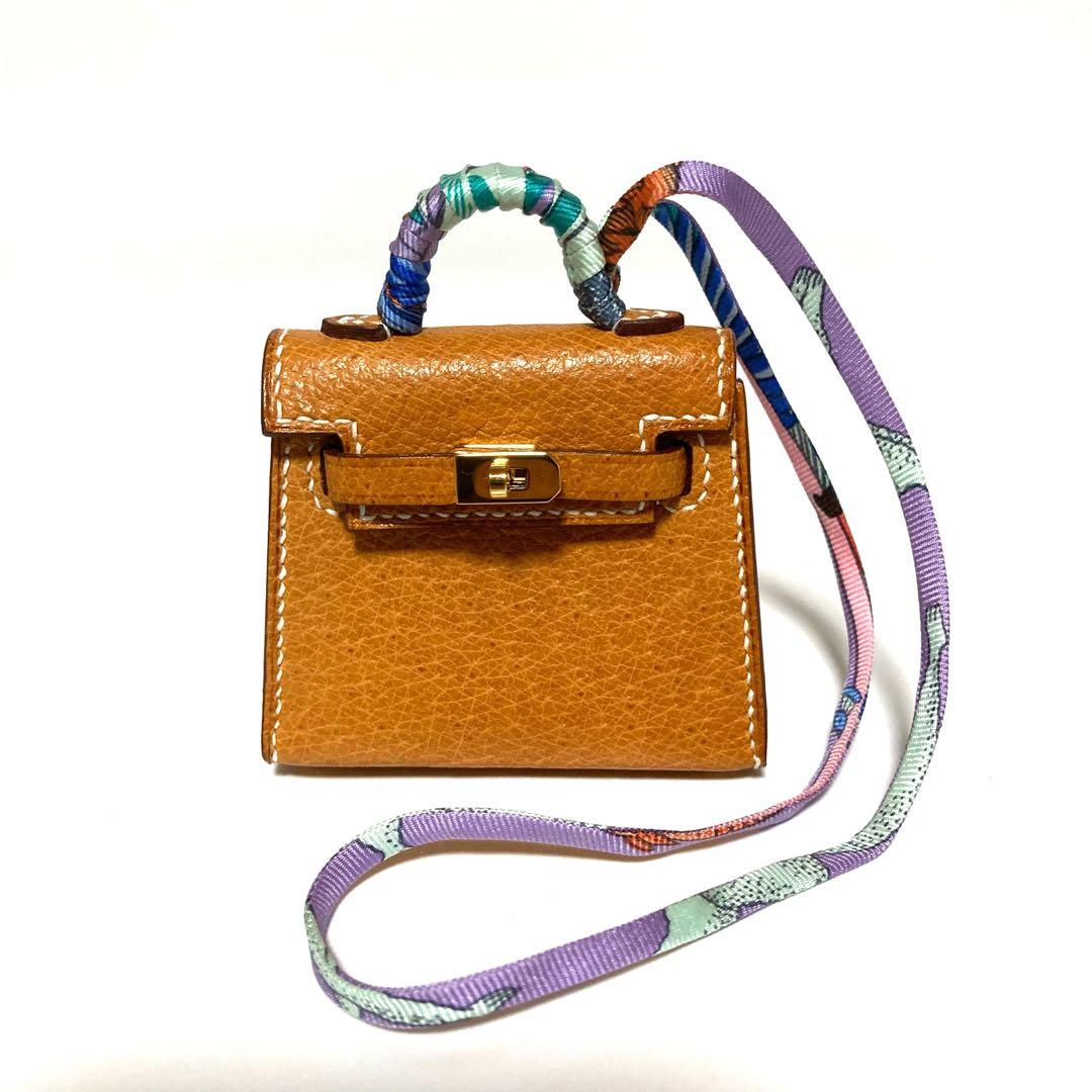 エルメス HERMES マイクロケリー ピッグスキン チャーム