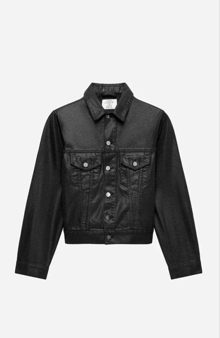 ZARA × LUDOVIC DE SAINT SERNINコーティングデニム