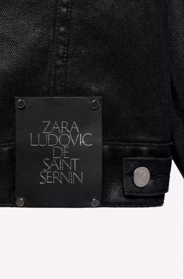 ZARA × LUDOVIC DE SAINT SERNINコーティングデニム