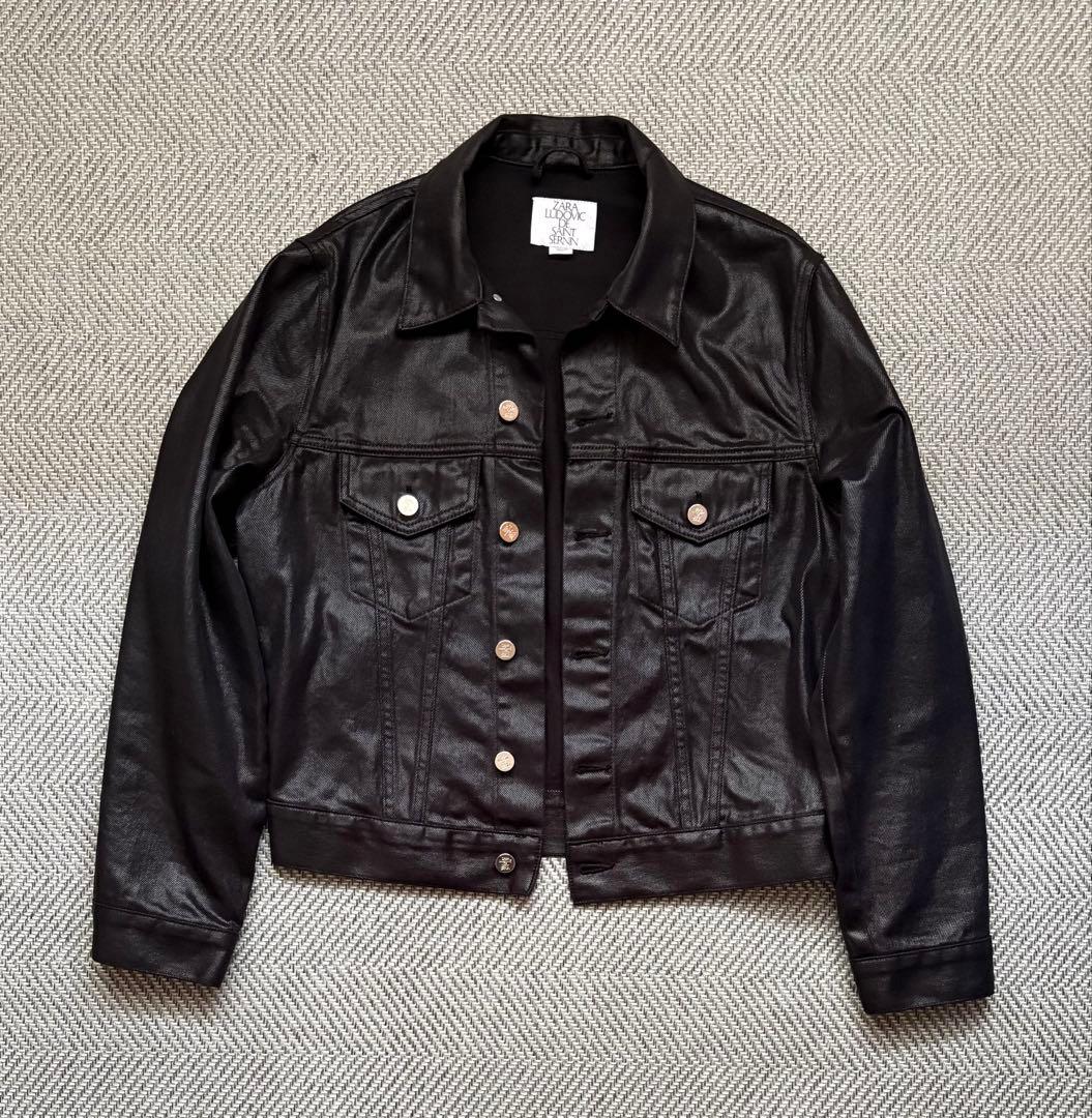 ZARA × LUDOVIC DE SAINT SERNINコーティングデニム