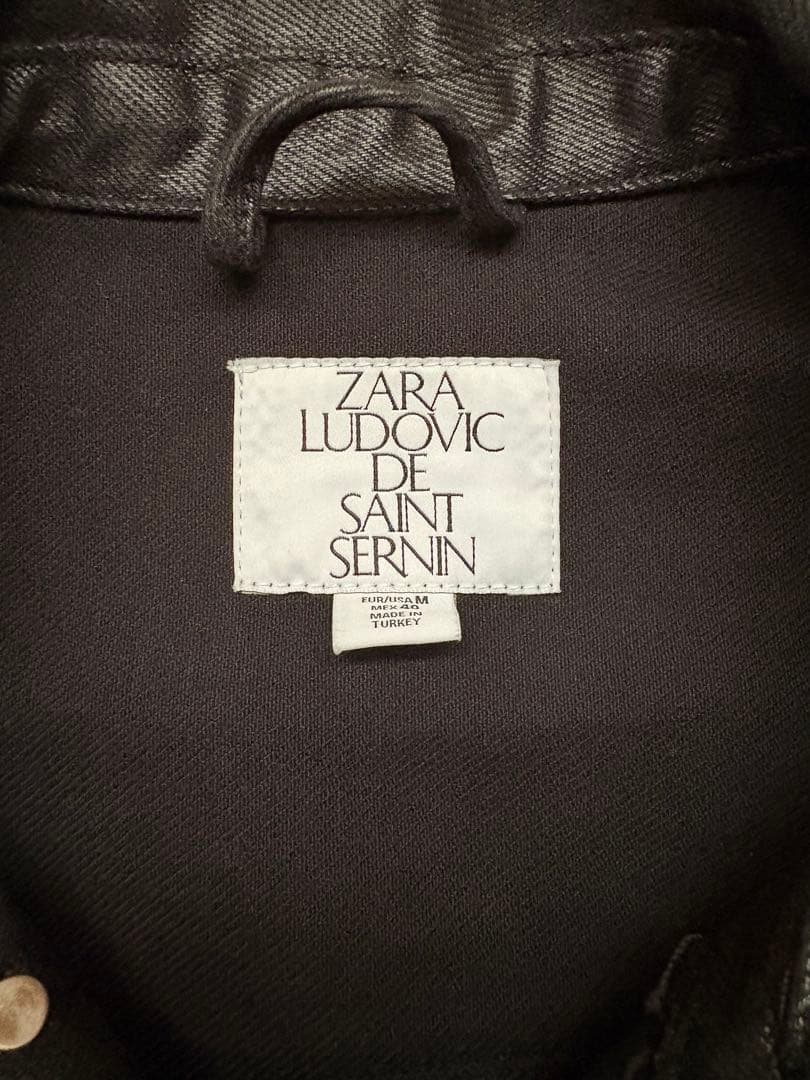 ZARA × LUDOVIC DE SAINT SERNINコーティングデニム