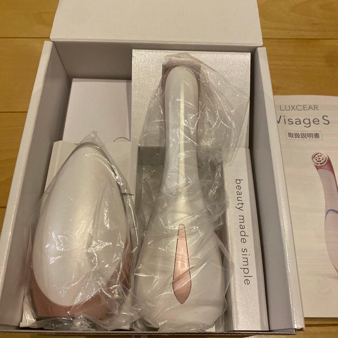 【LUXEAR】VisageS 美顔器 フェイシャルトリートメントジェル付