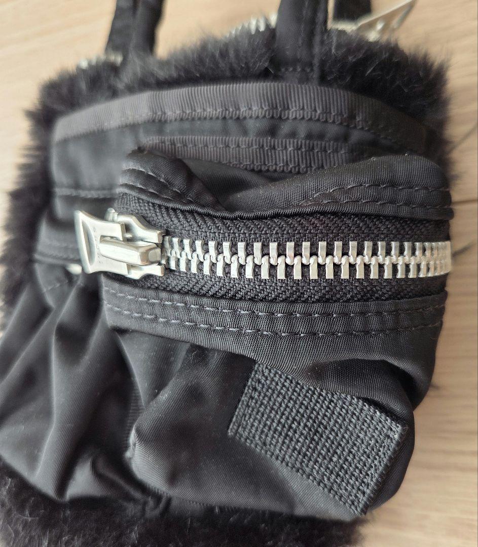 s*e様 sacai x PORTER スモールポケットバッグ黒