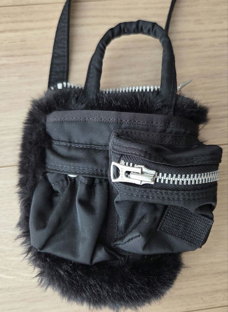 s*e様 sacai x PORTER スモールポケットバッグ黒