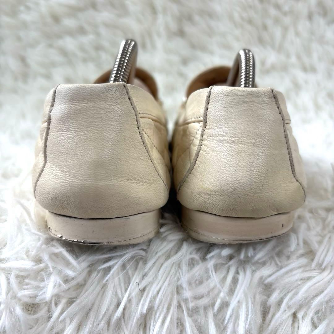 CHANEL シャネル　マトラッセ　チェーン　チャーム　ココマーク　ローファー