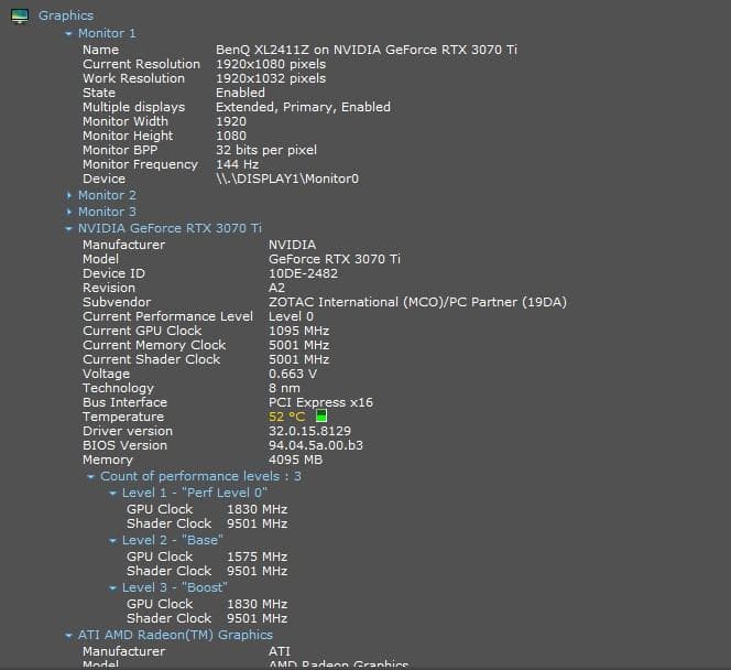 BenQ XL2411Z ゲーミングモニター 144Hz DVI 箱有