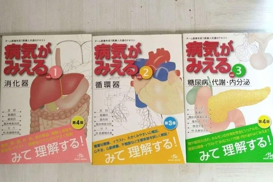 病気がみえるセットvol.1~11 11冊【循環器DVD付】