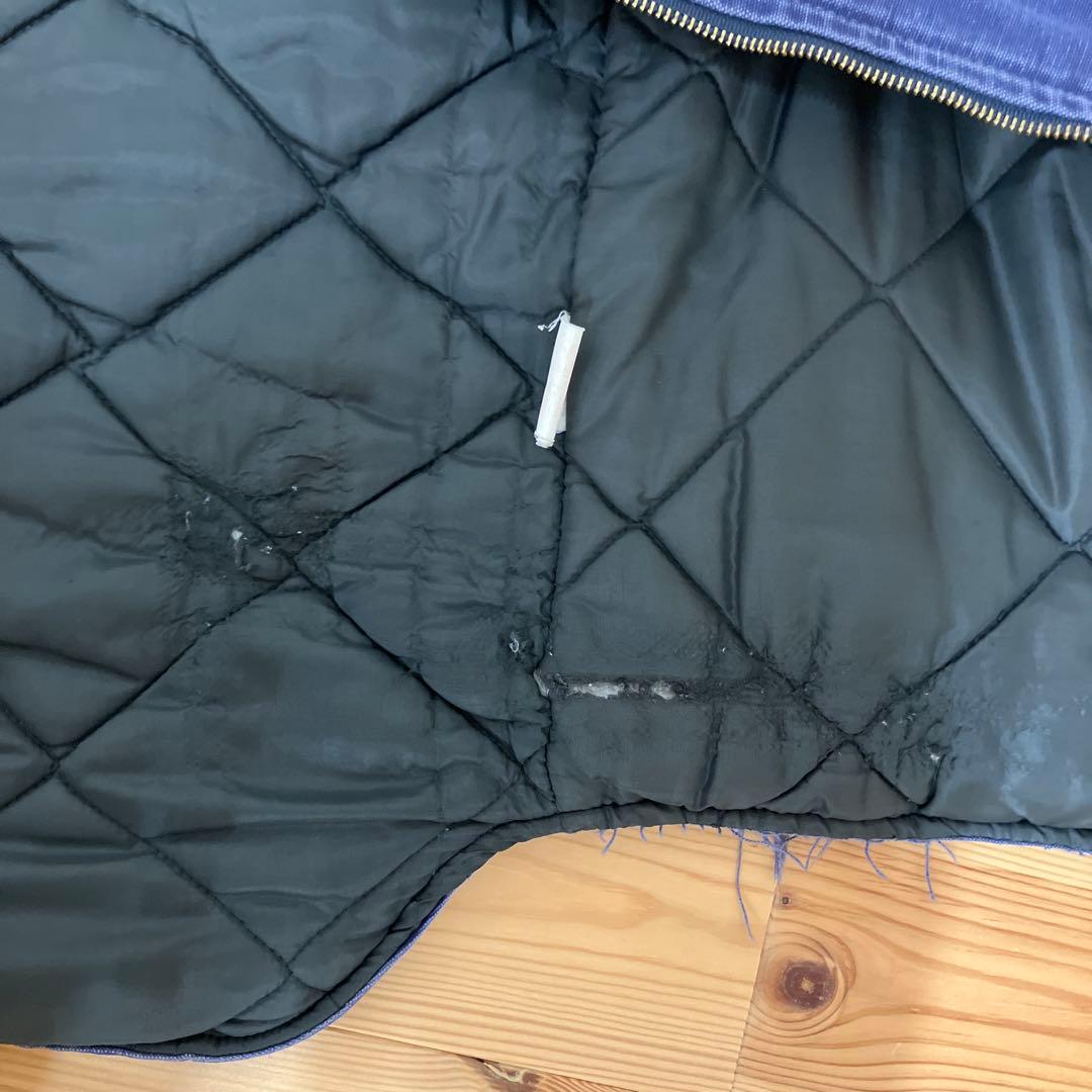 80s〜90s アメリカ製 ヴィンテージ カーハート ベスト M ブルー