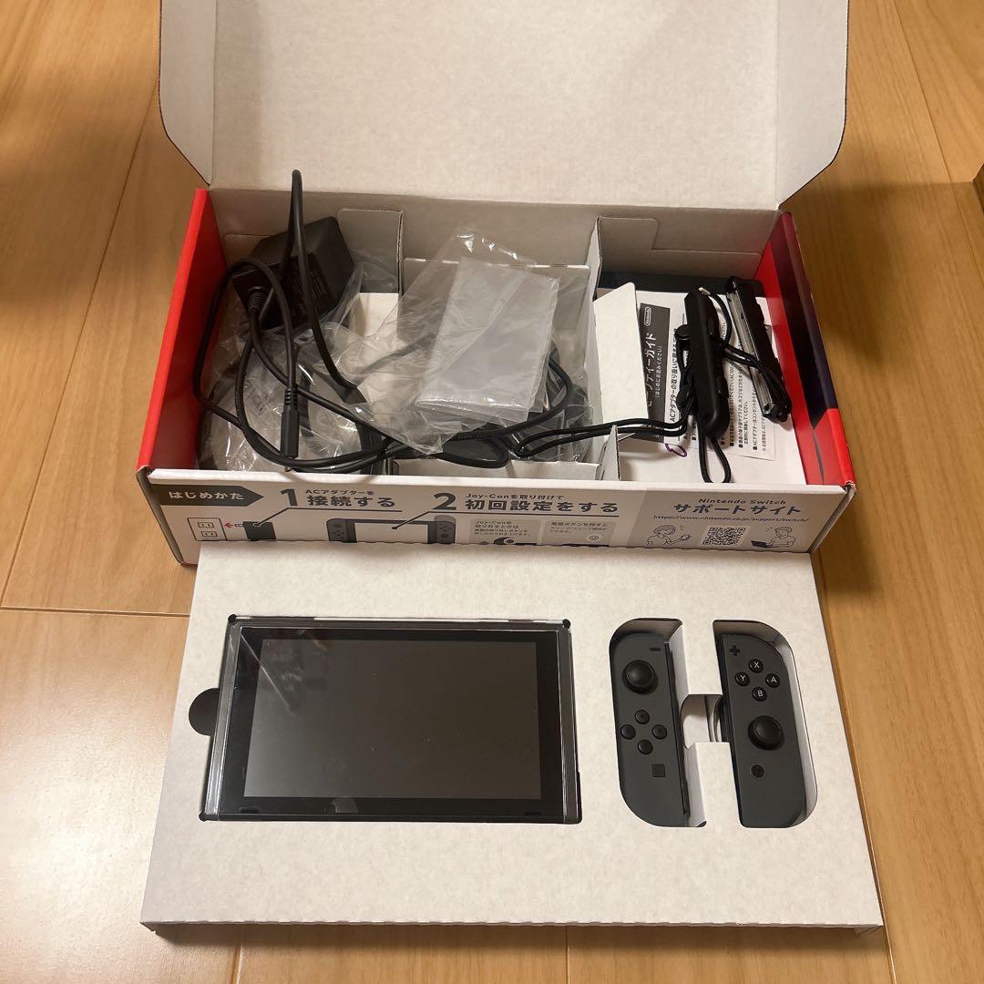 任天堂Switch 本体　グレー　一式