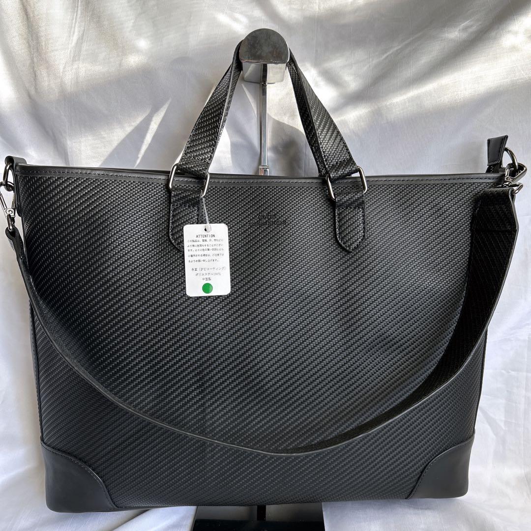 【未使用】ムッシュニコル エクストラ 2way レザーブリーフケース 黒 希少