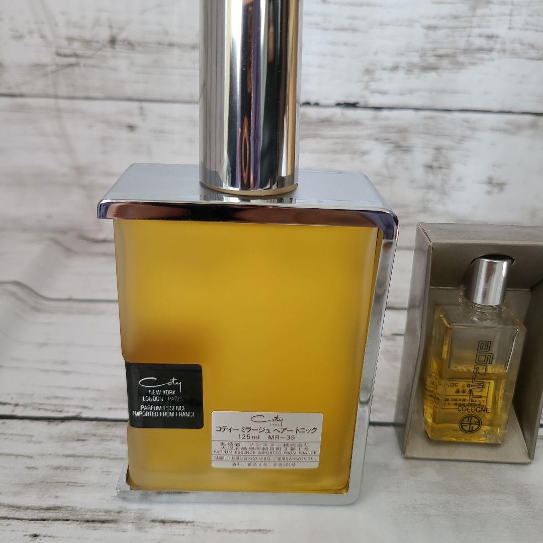 コティ ミラージュ ヘアートニック125ml　見本品おまけ　①