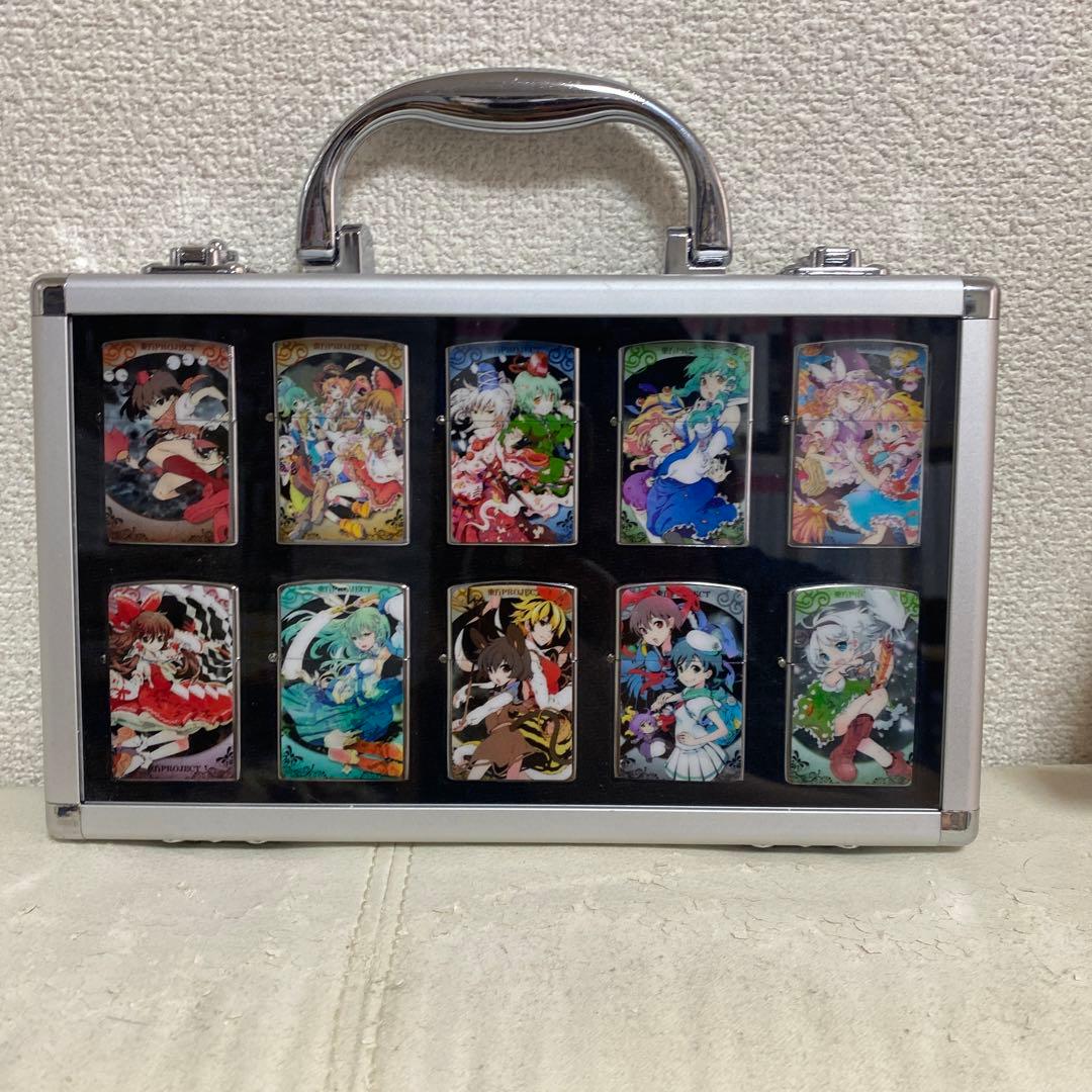 東方project 美少女　オイルライター　セット　zippo 風　TE