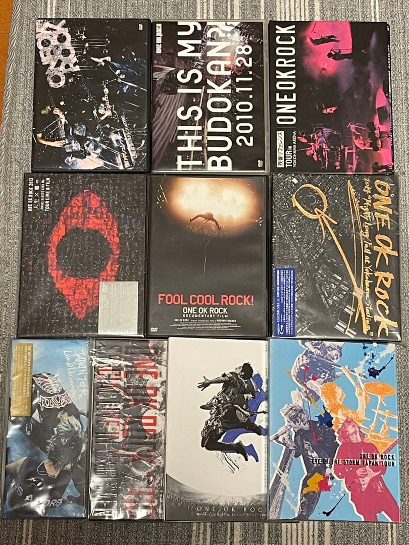 最終値下げ!!【ONE OK ROCK】DVD 10個セット