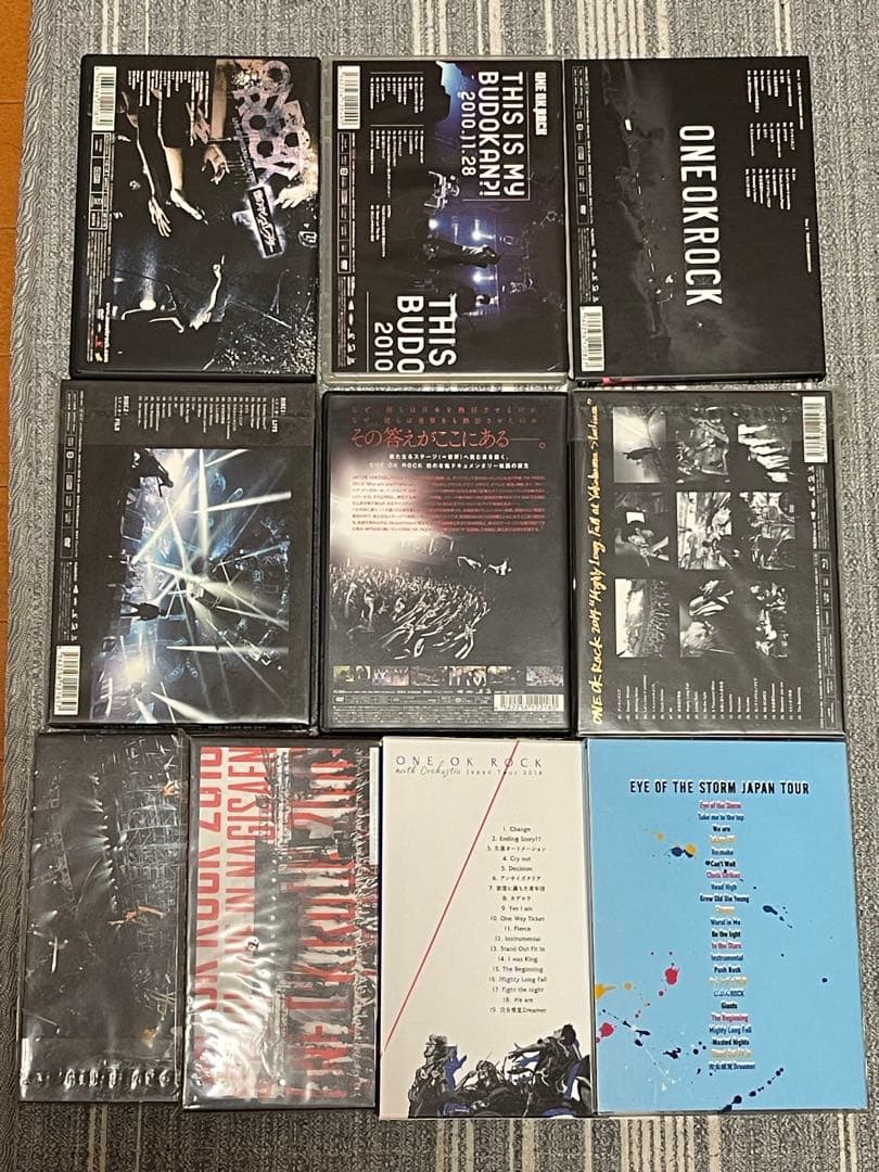 最終値下げ!!【ONE OK ROCK】DVD 10個セット