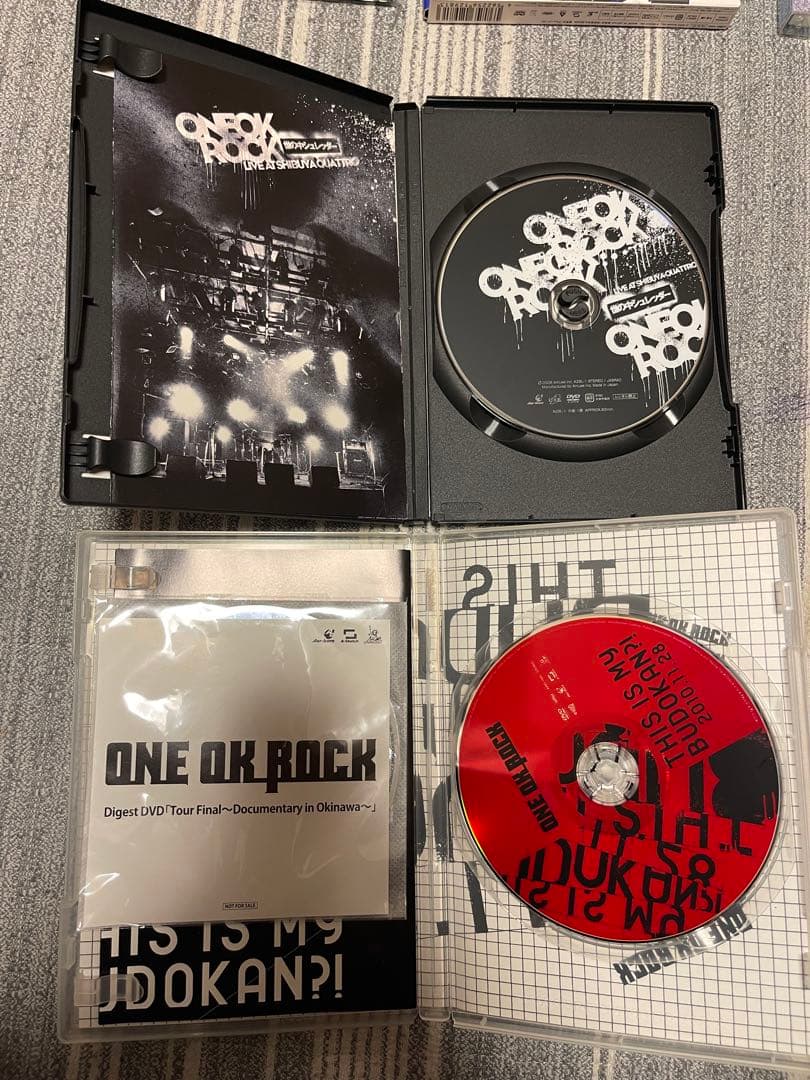 最終値下げ!!【ONE OK ROCK】DVD 10個セット