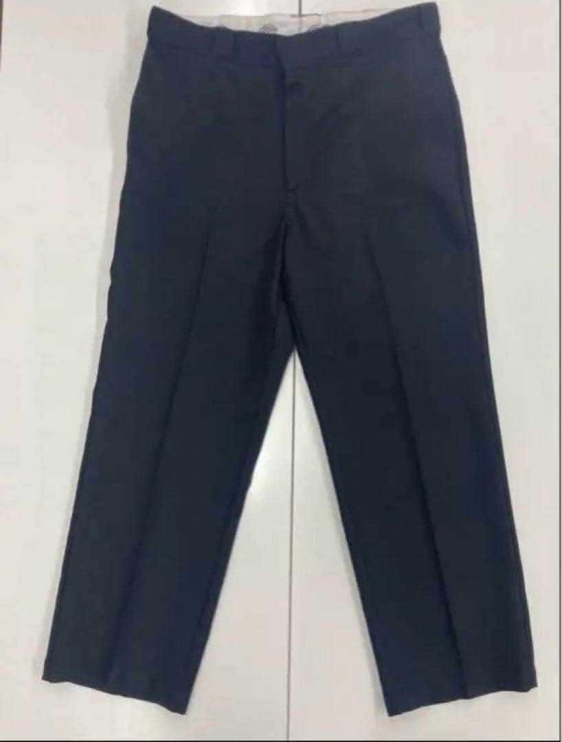 ディッキーズ　js relume別注 874 ワイドスラックス　ブラックＬサイズ