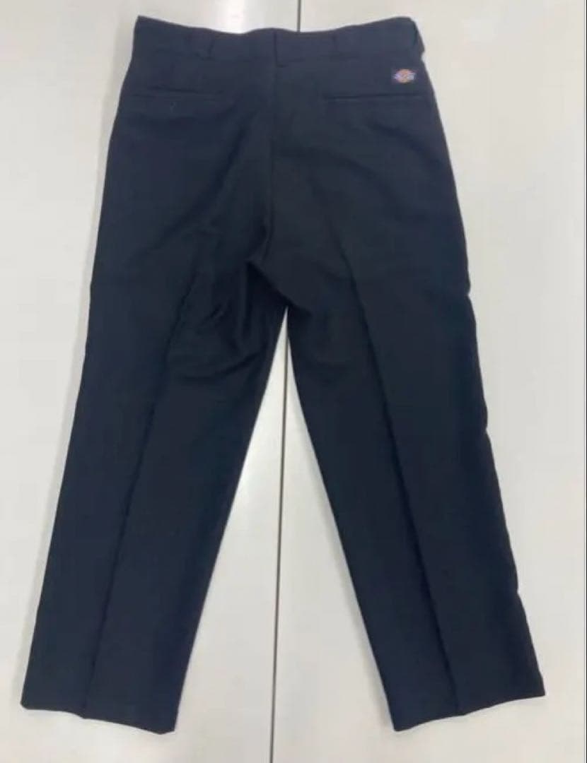 ディッキーズ　js relume別注 874 ワイドスラックス　ブラックＬサイズ