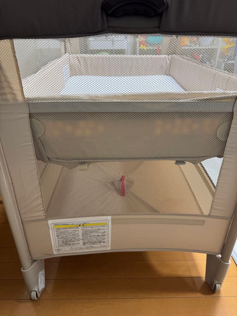 Aprica(アップリカ) ベビーベッド ココネルエアー　布団マット付き