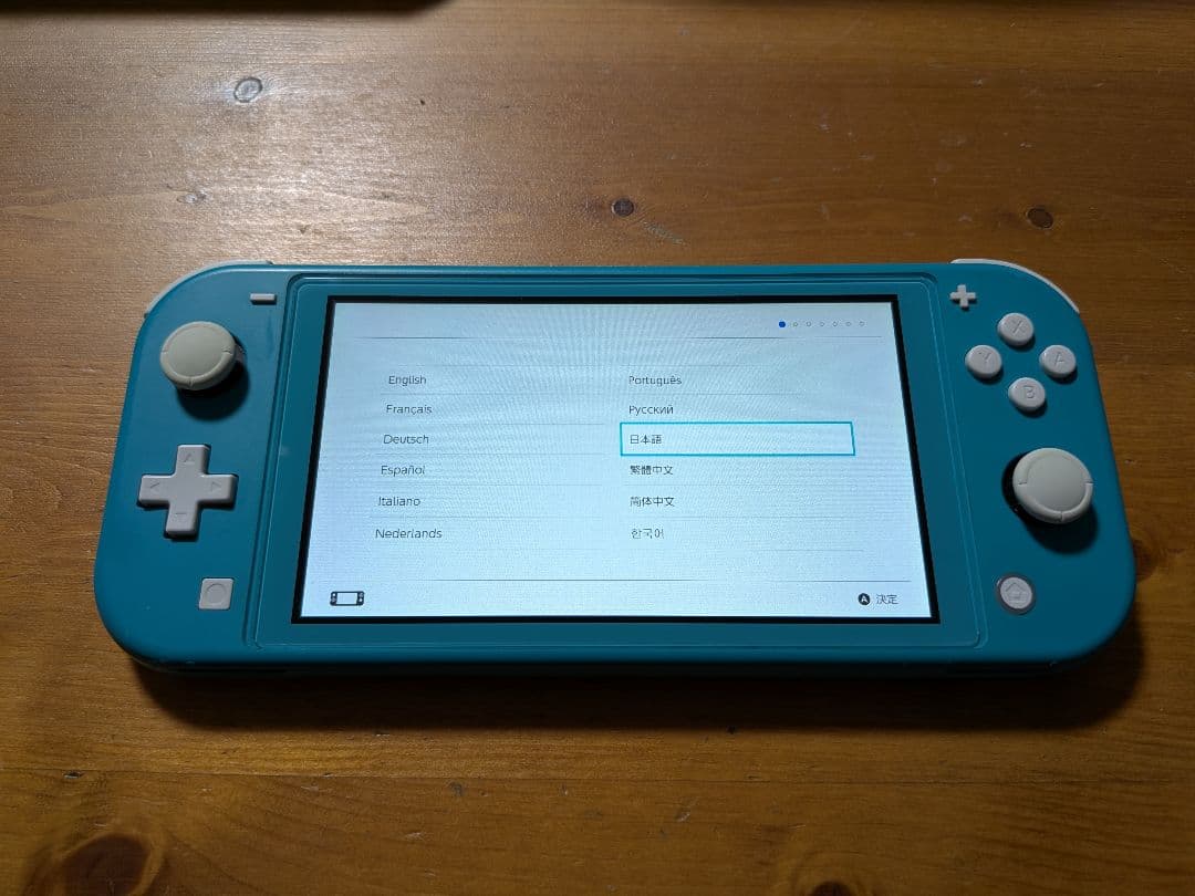 Nintendo Switch Lite ターコイズ 完動品