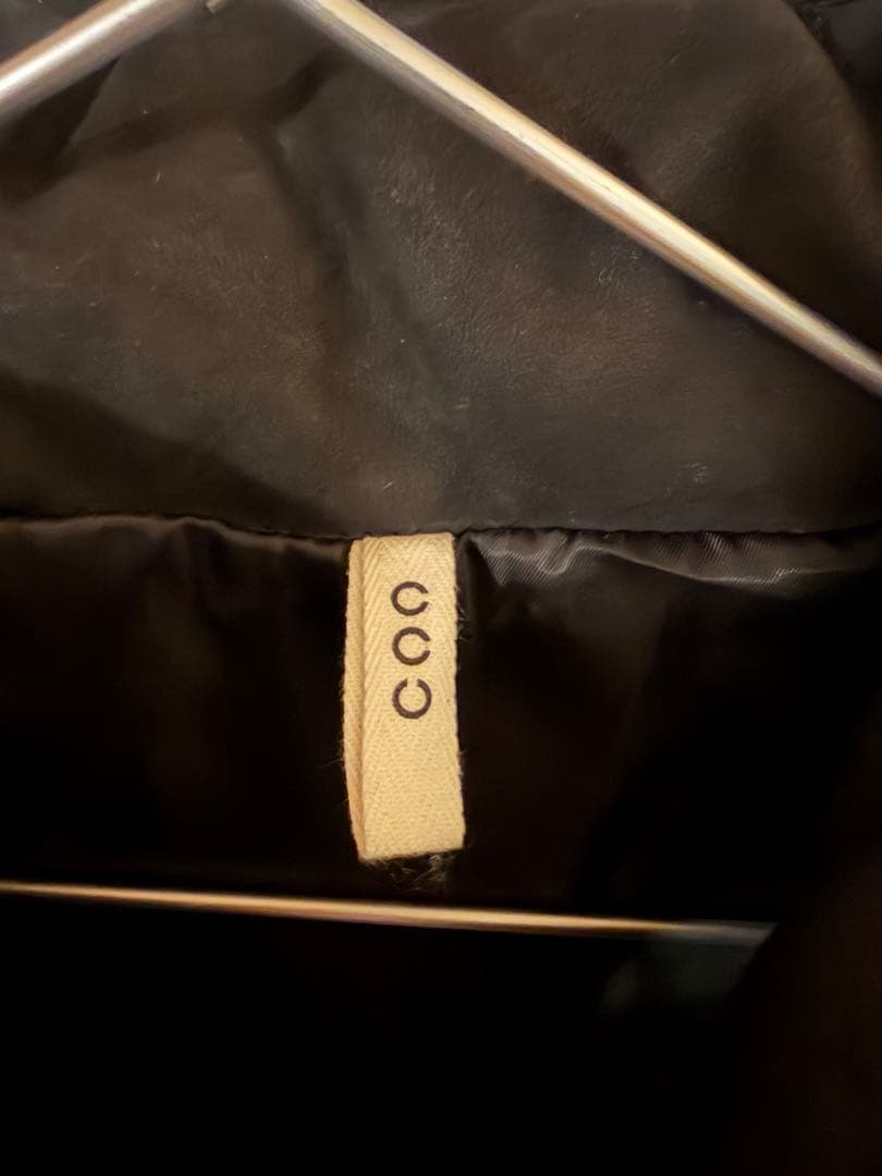 CCC ブラック ダウンベスト