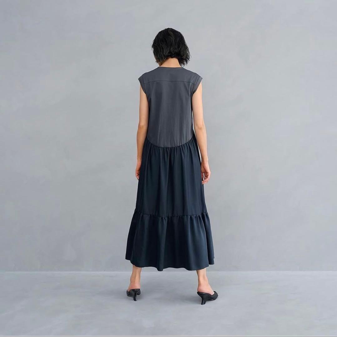 SINME VネックC/Sワンピース