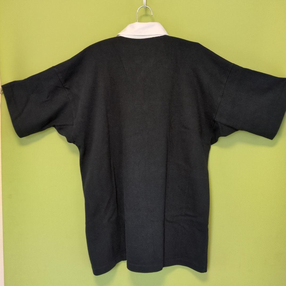オールブラックス　90'S　カンタベリー　半袖ラガーシャツ　M