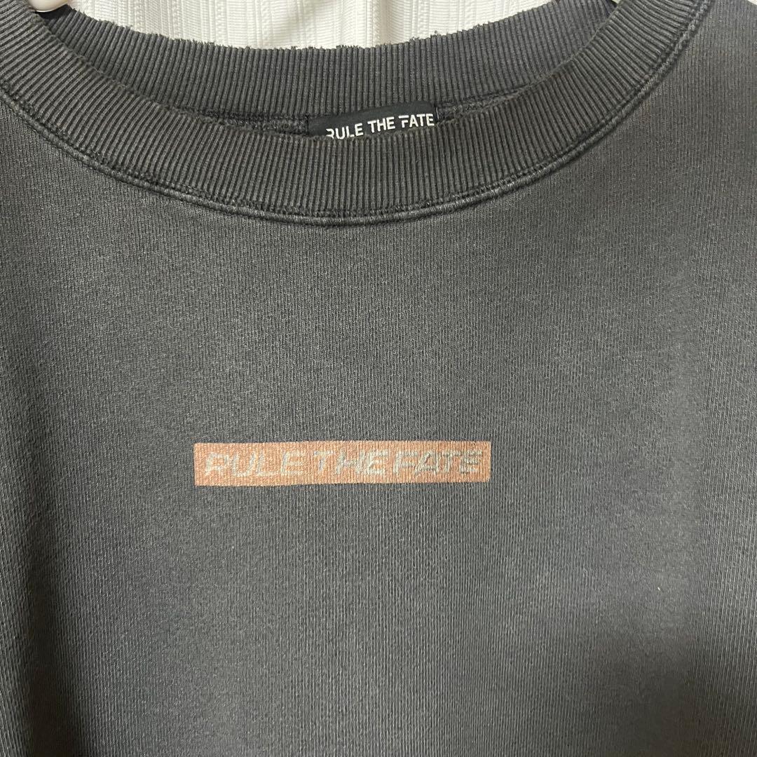 FLAME CREW NECK スウェットRULE THE FATE