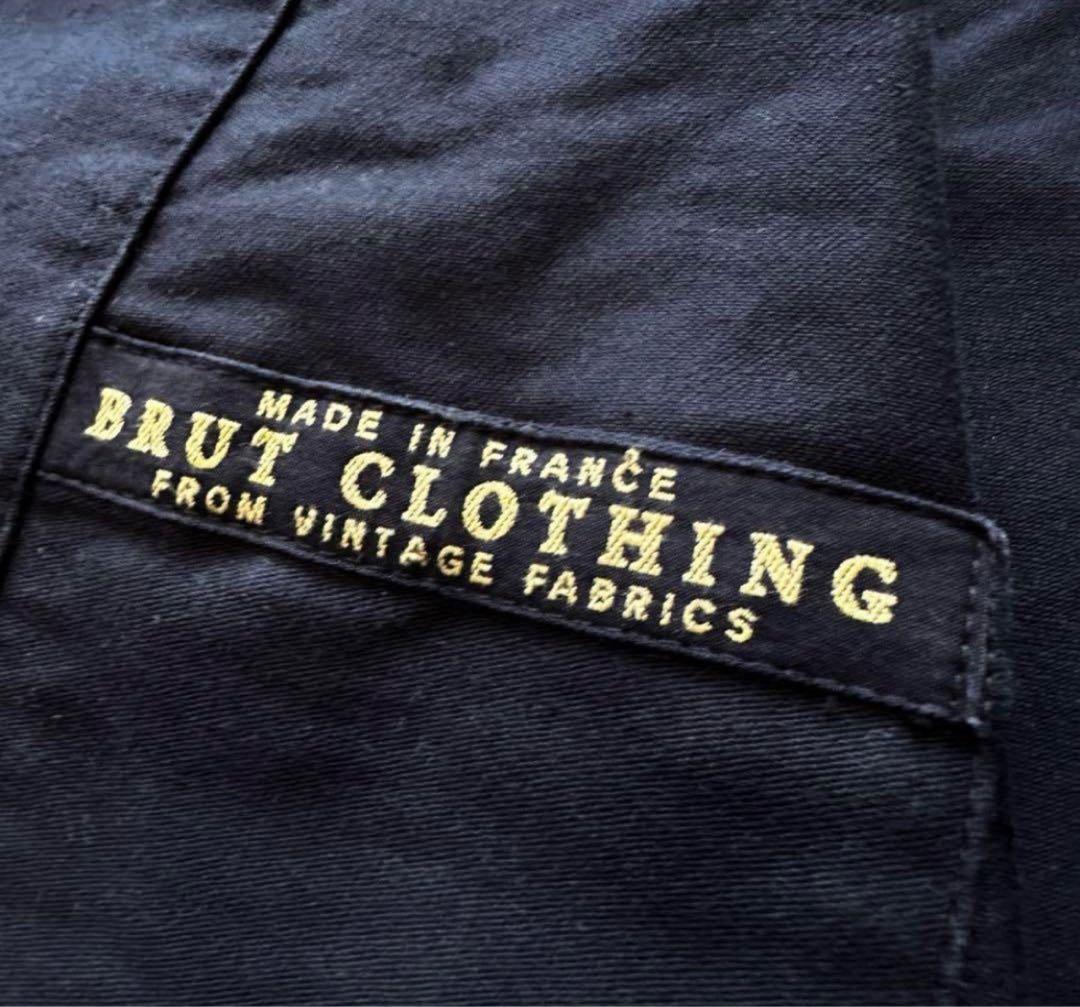 BRUT CLOTHING ダブルブレスト ブラックモールスキン フランス製