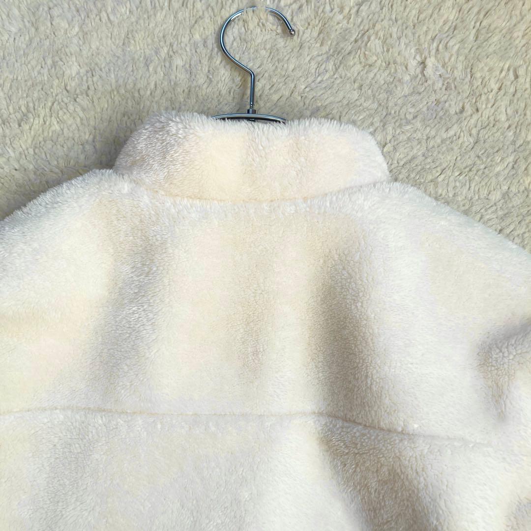 未使用級・近年モデル✨マンシングウェア　フリースジャケット　ゴルフ　ジップ　LL