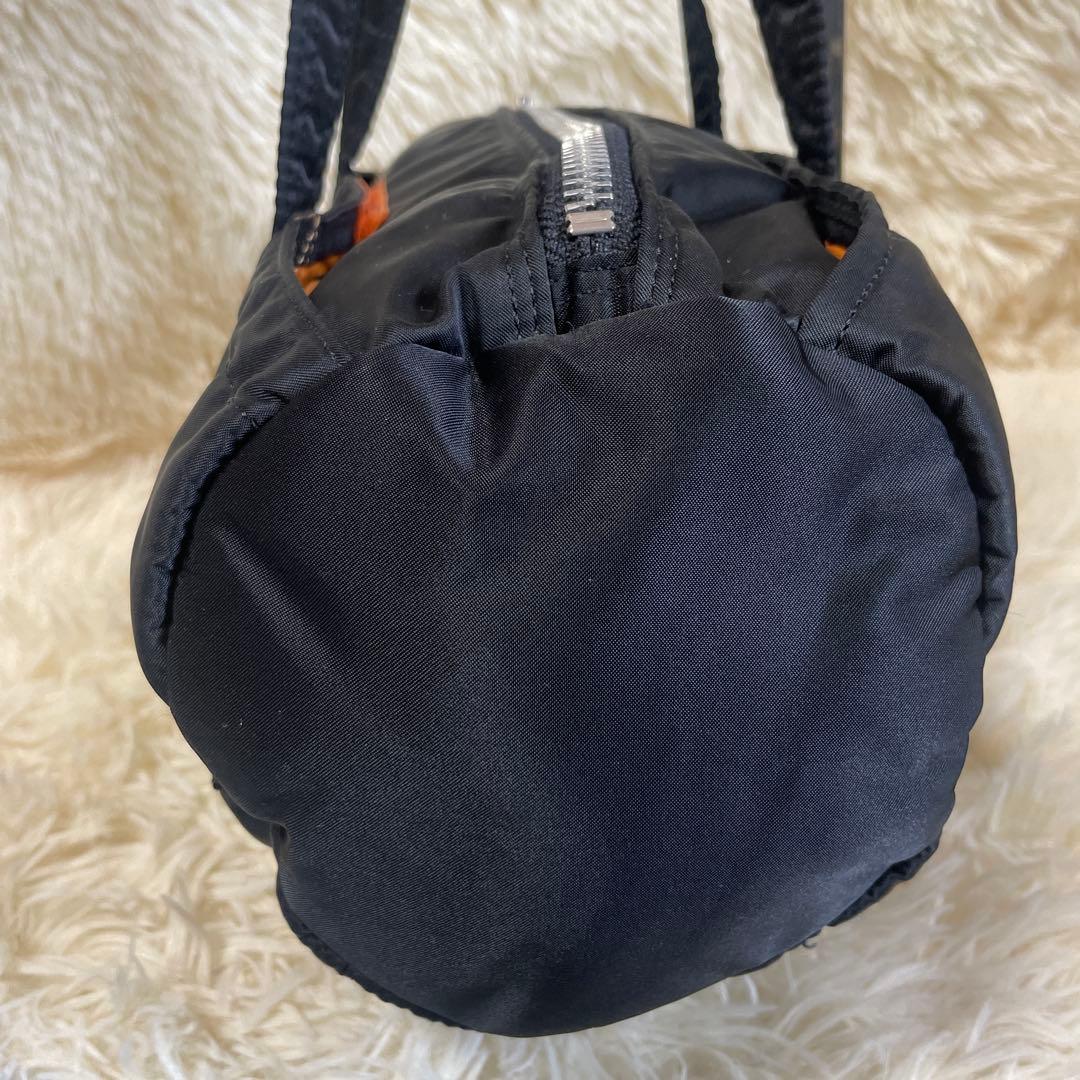 【美品】PORTER ポーター タンカー ミニボストン S ブラック