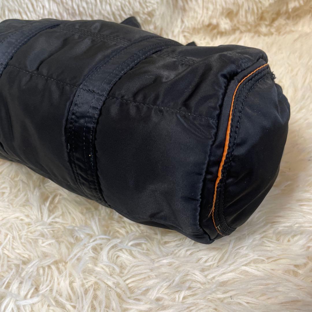 【美品】PORTER ポーター タンカー ミニボストン S ブラック