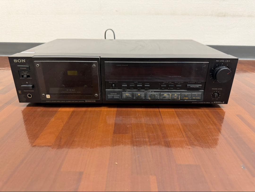 SONY TC-K555ESⅡ カセットプレーヤー 3ヘッド