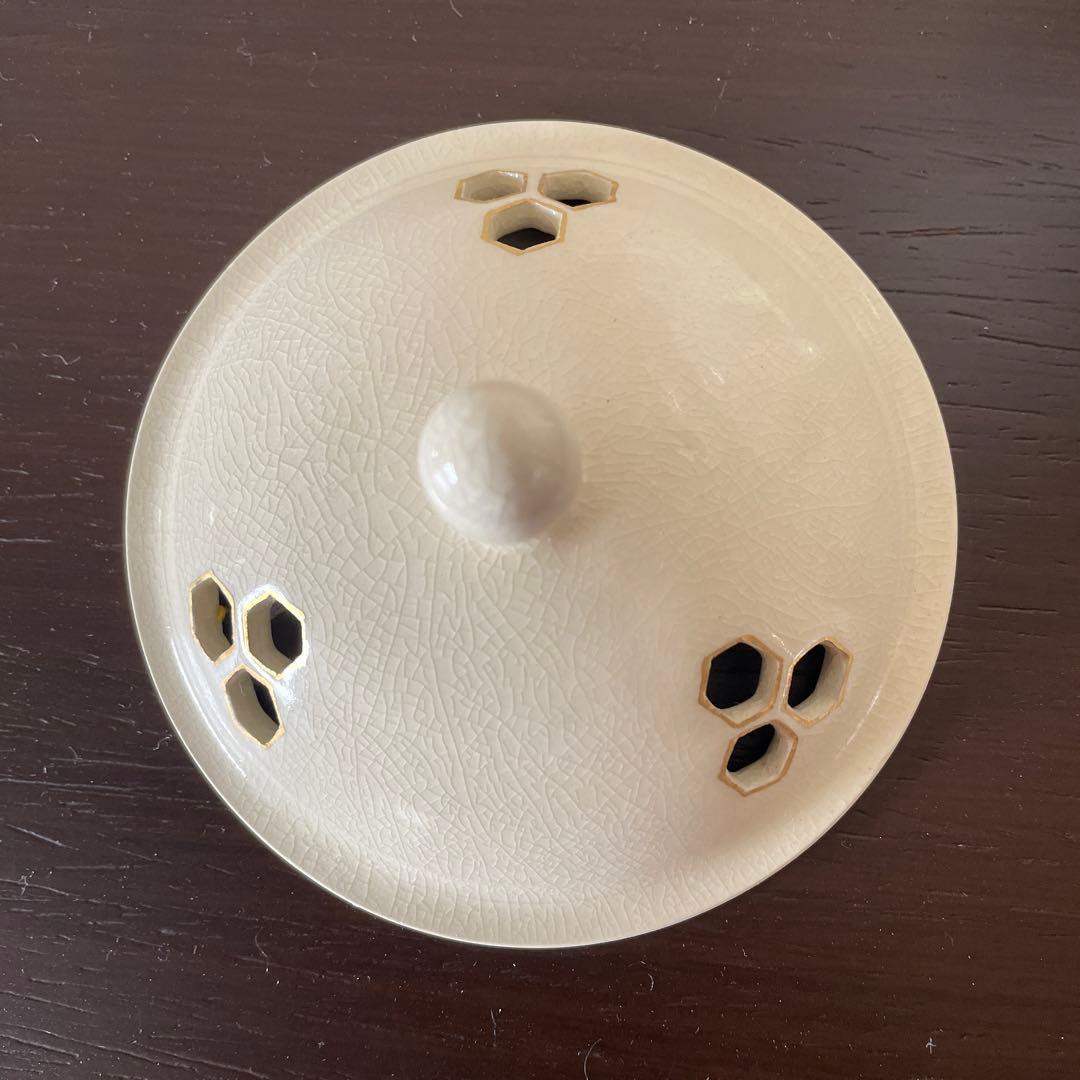 香炉《新品　未使用》薩摩焼　 十四代 沈壽官 作　桐箱付き　金彩豪華な作品