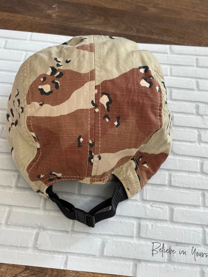 SUPREME チノキャンプキャップ チョコチップカモ usa製