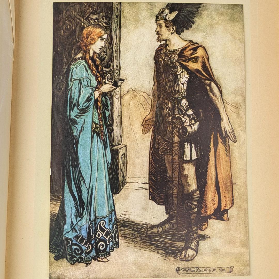 初版 アーサー・ラッカム挿画紋本 カラーイラスト全揃いジークフリート・神々の黄昏