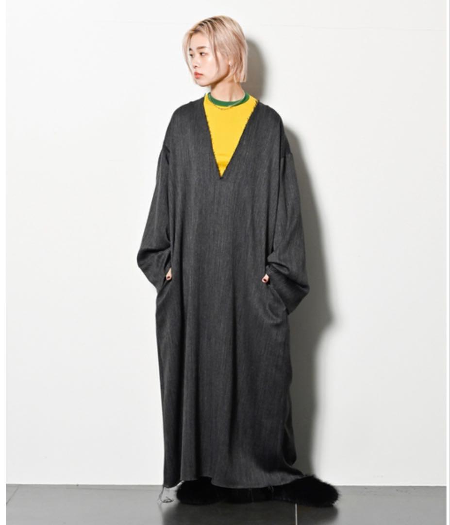 CITYSHOP TWEED V/N DRESS ワンピース