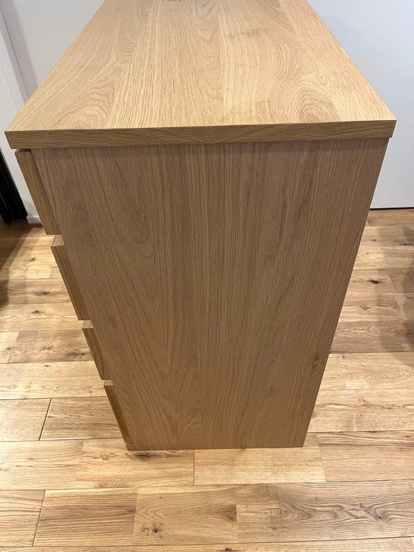 yuさん用　MUJI 無印良品　木製チェスト４段　オーク材突板