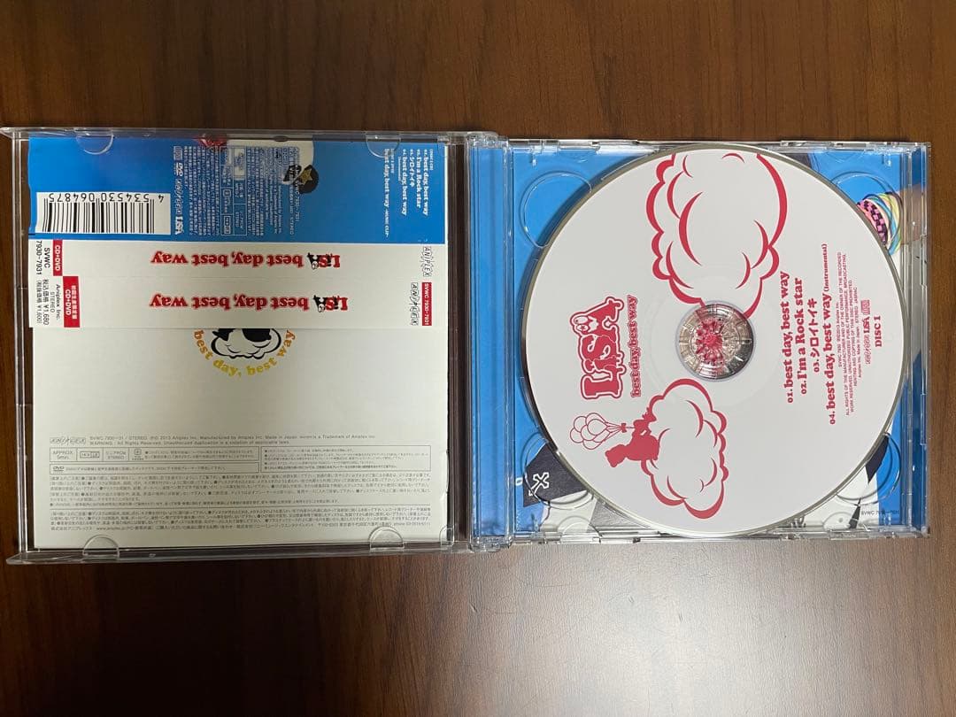LiSA best day, best way CD 直筆サイン入り