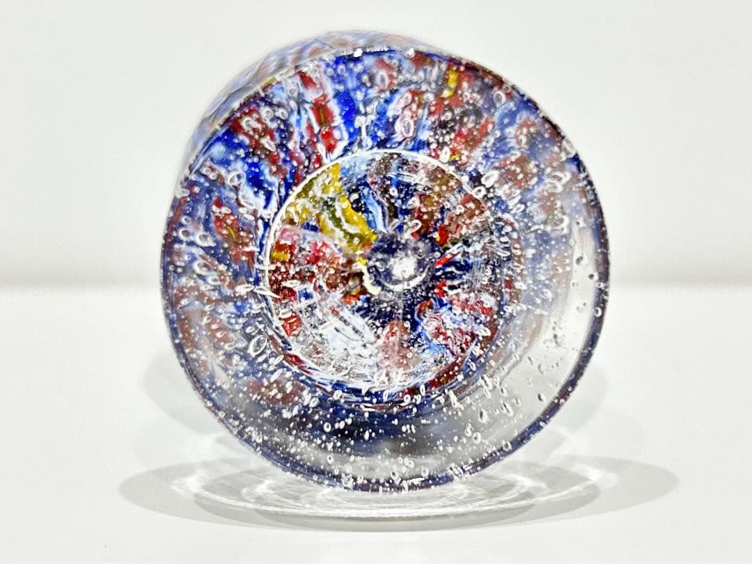 ベネチア ガラス ミルフィオリ MURANO ムラーノ ヴェネチアン ムラノ2点