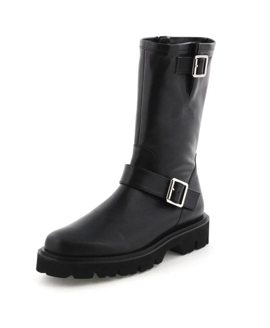 【新作・新品】卑弥呼エンジニアブーツ本革ブラック23cm ヒミコHIMIKO