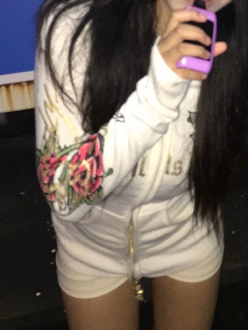 エドハーディー Ed Hardy ジップパーカー