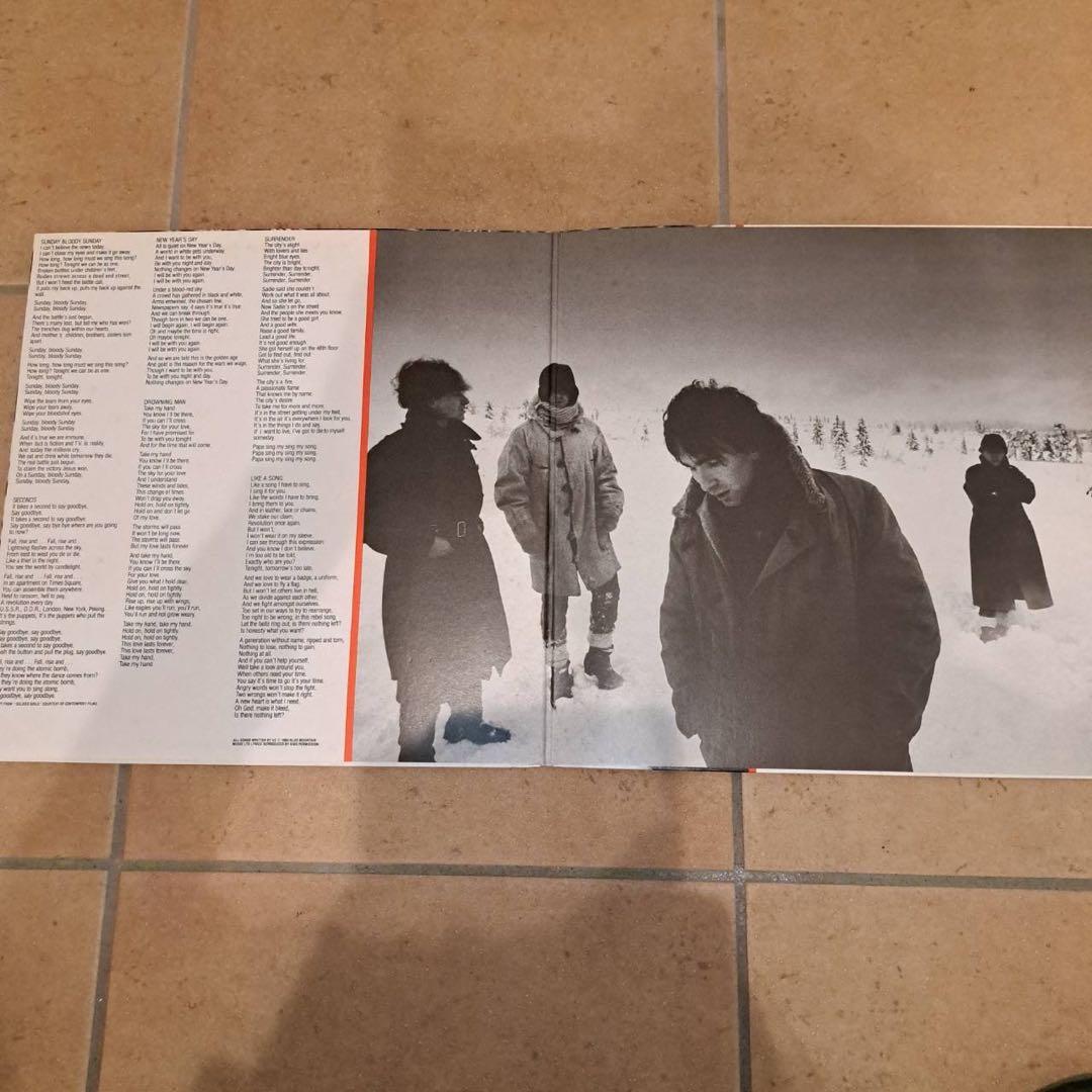 24時間以内発送 U2 /WAR　/ヨシュア・トゥリー　レコード2枚セット