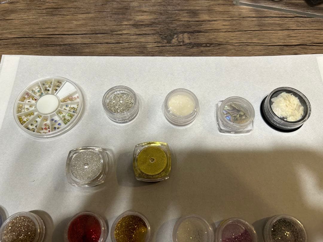 ジェルネイル・パーツ⭐︎大量セット⭐︎未使用もあり